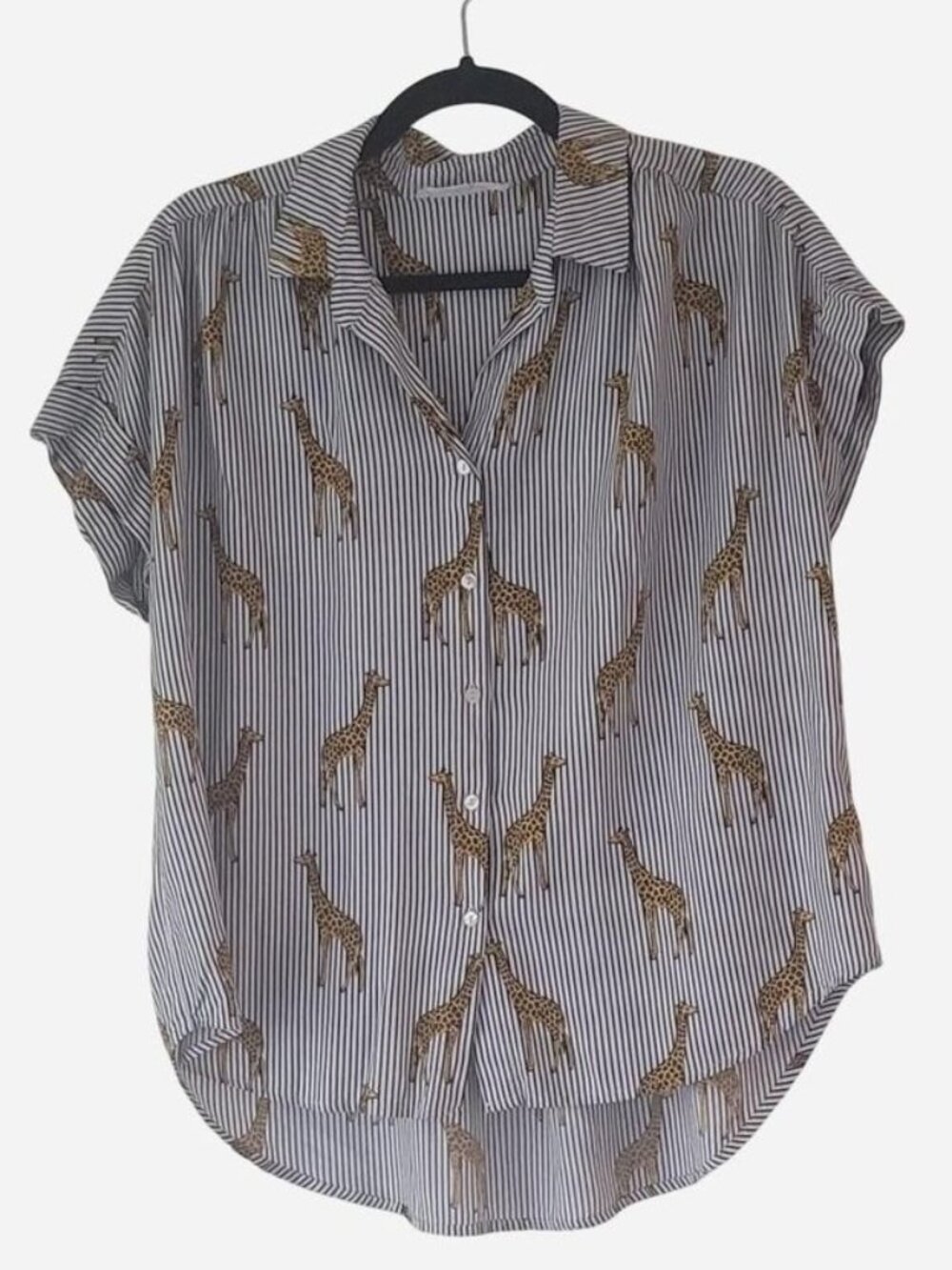 Women's Striped Giraffe top